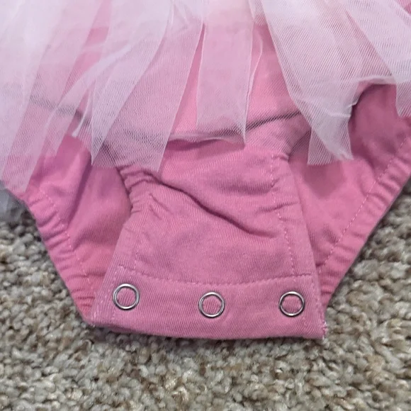 Tutu Du Monde Pink Tulle Romper - Picture 2 of 5